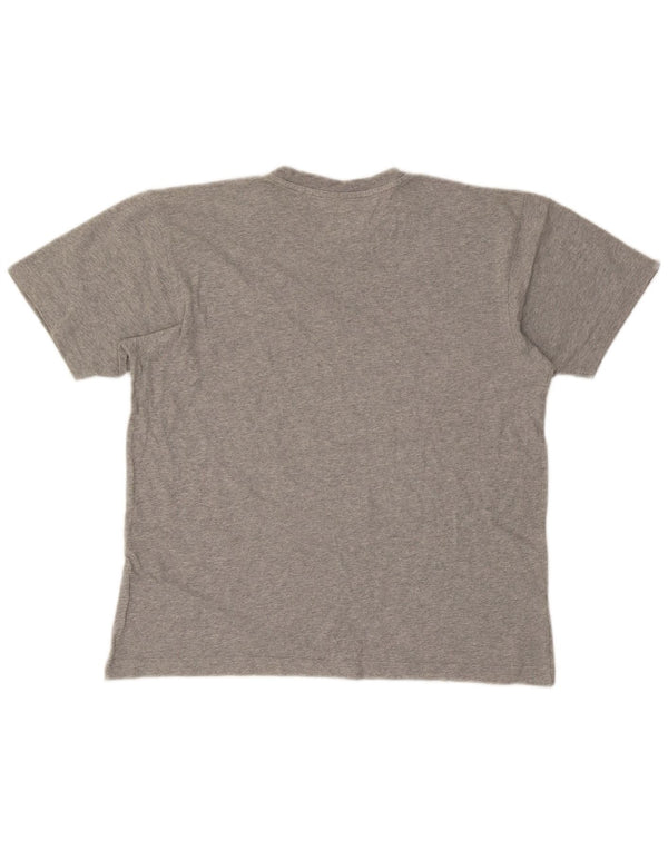 Tricou grafic pentru bărbați Champion Top Medium Gri