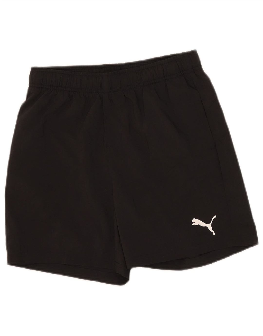 Pantaloni scurti sport Puma băieți 13-14 ani poliester negru