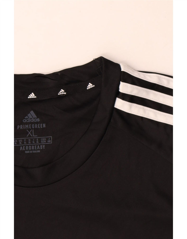 Tricou pentru bărbați Adidas Aeroready Top XL Poliester negru