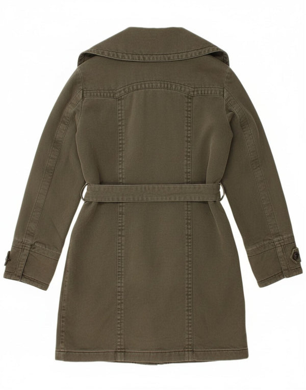 Palton Marlboro Classics pentru femei UK 12, bumbac verde mediu