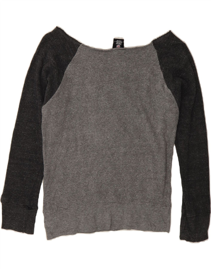 NFL Womens Philadelphia Eagles Sweatshirt Jumper UK 10 Small Grey Vintage NFL and Second-Hand NFL from Messina Hembry 