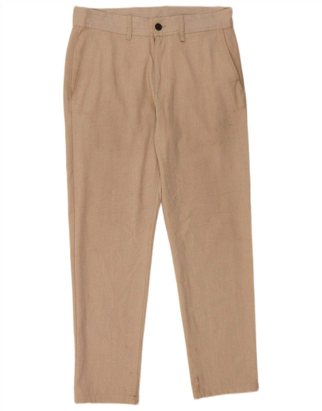 Pantaloni chino slim pentru bărbați Zara EU 38 Mici L30 L28 Bej Poliester