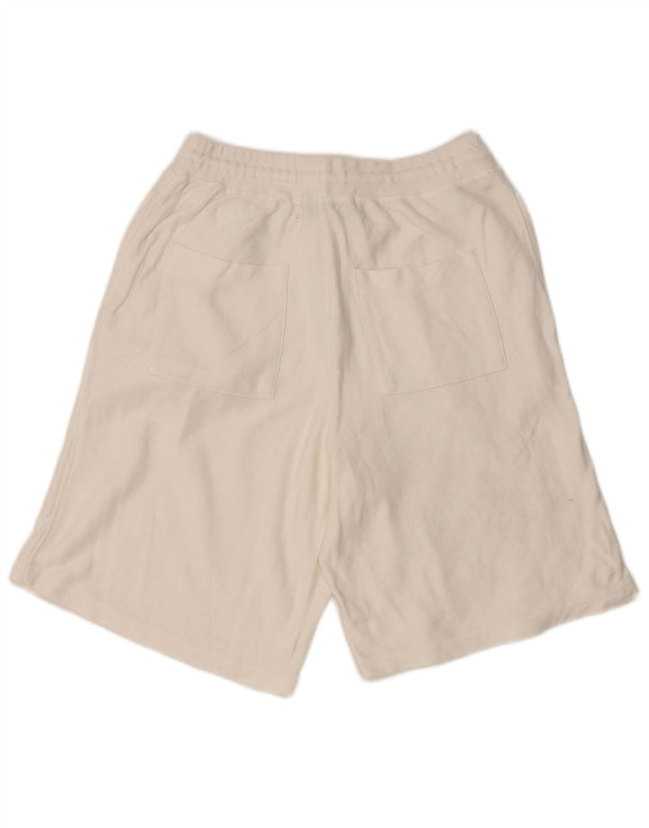 Pantaloni scurți sport pentru bărbați Zara mici, alb, bumbac
