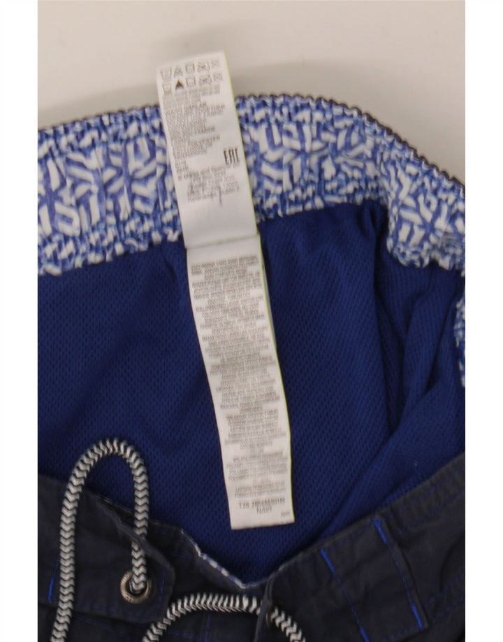 Pantaloni scurți de înot pentru bărbați Marks & Spencer, mari, albastru, bumbac