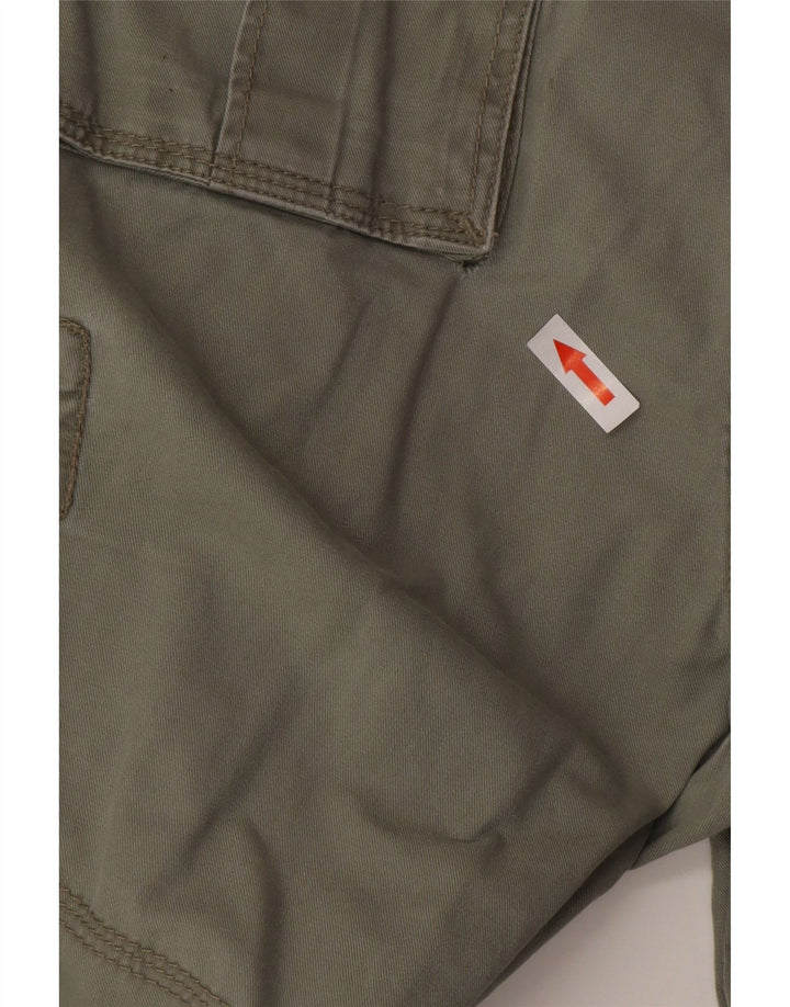 Bermudă Celio Graphic Cargo pentru bărbați W32 verde mediu