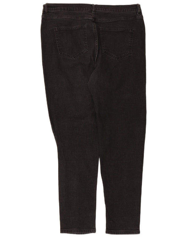 Blugi skinny pentru femei Marks & Spencer UK 16 Large W34 L28 Bumbac negru
