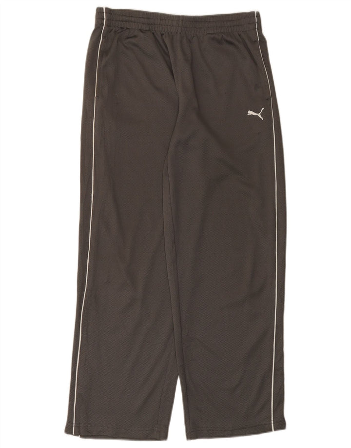 Pantaloni de trening Puma pentru băieți 11-12 ani, mari, gri, poliester