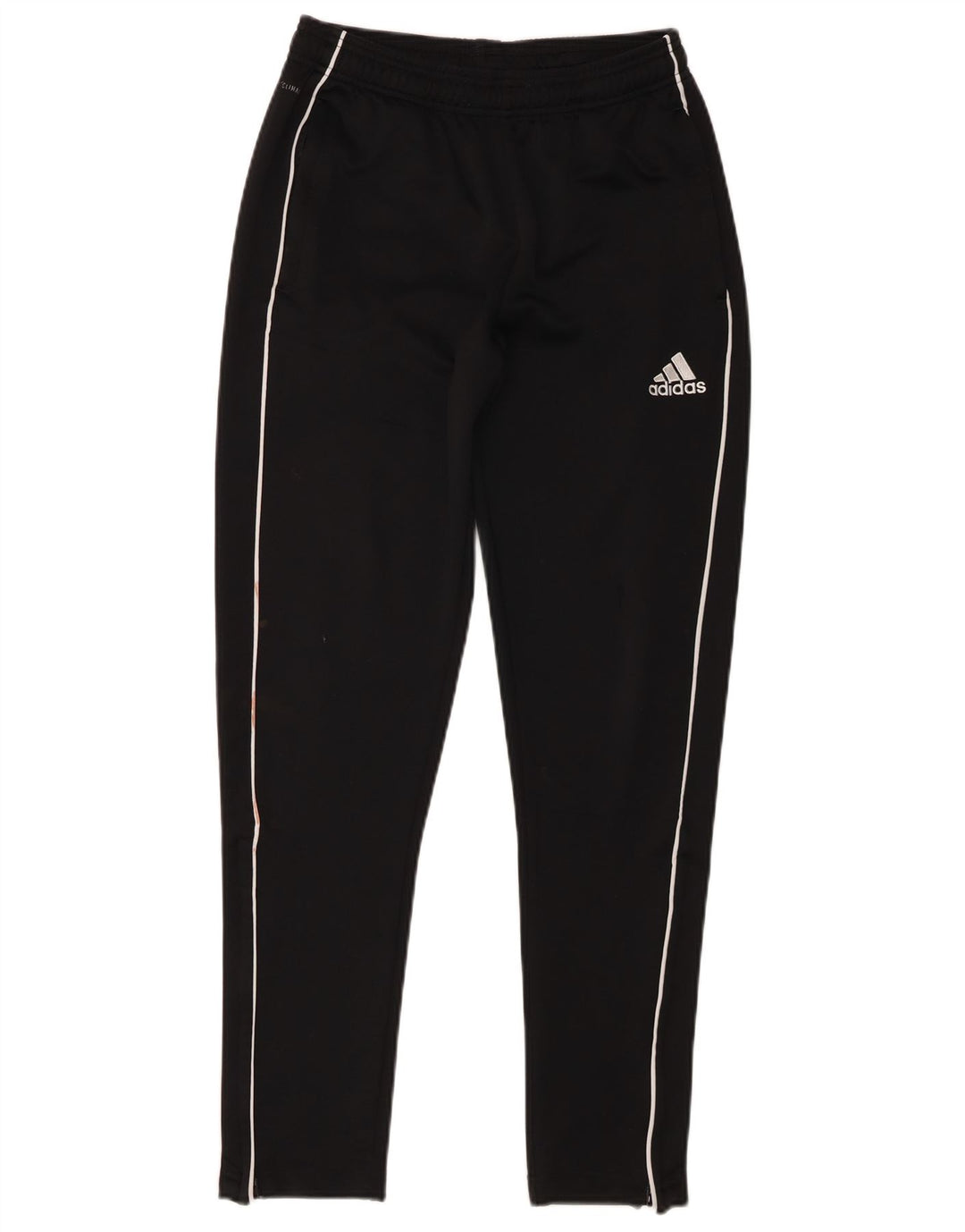 Pantaloni de trening Adidas Climalite pentru baieti 13-14 ani poliester negru