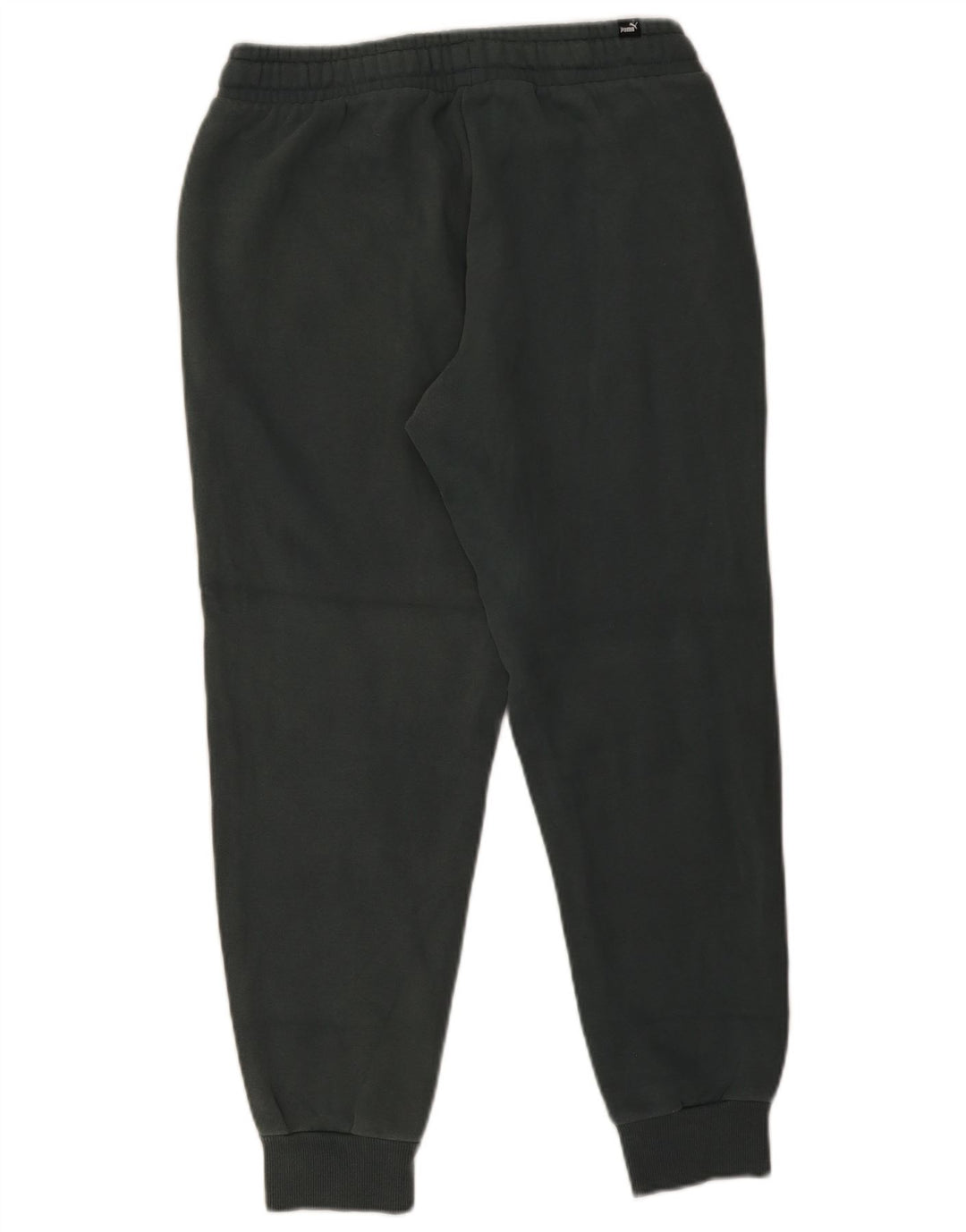 Pantaloni de trening Puma pentru bărbați Joggeri din bumbac verde mediu