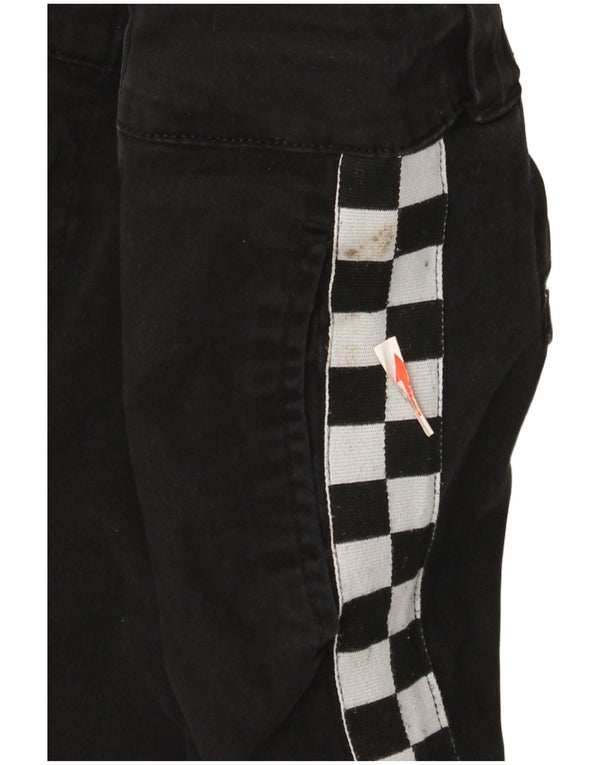 Pantaloni chino subțiri pentru femei Dickies US 9 Medium W29 L28 Black Geometric