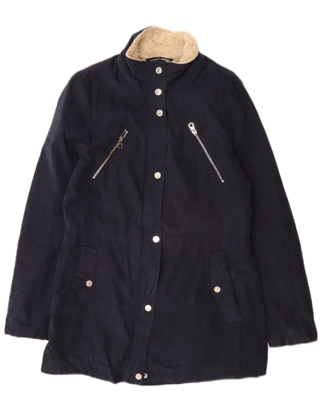 Jachetă Sherpa Nautica pentru femei UK 10 Small, bleumarin, poliester