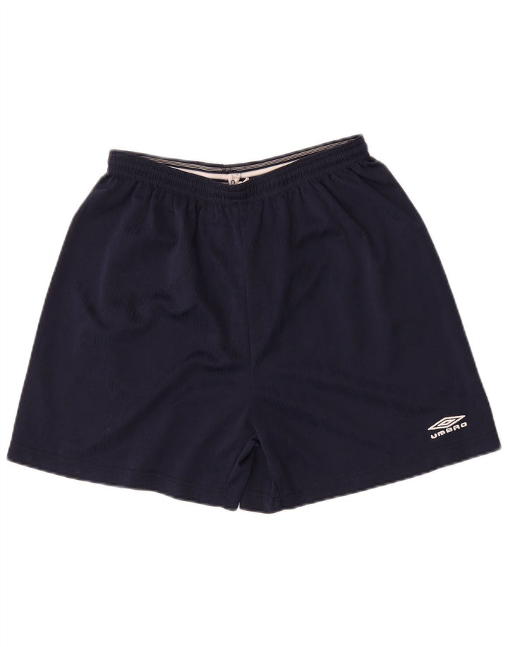 Pantaloni scurți sport Umbro pentru bărbați, mari, bleumarin, poliester