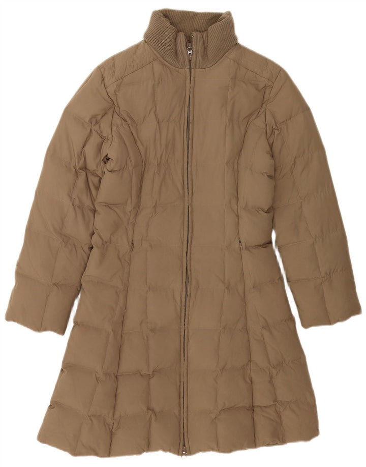 Palton căptușit pentru femei Napapijri UK 10 mic, maro, poliester