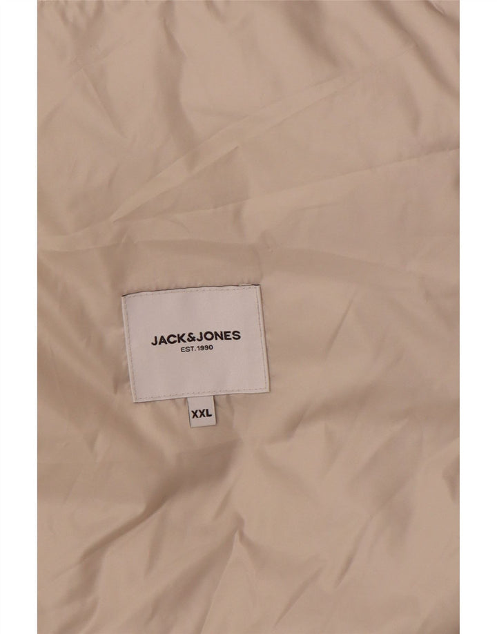 Jack & Jones jachetă căptușită pentru bărbați UK 44 2XL poliester bej