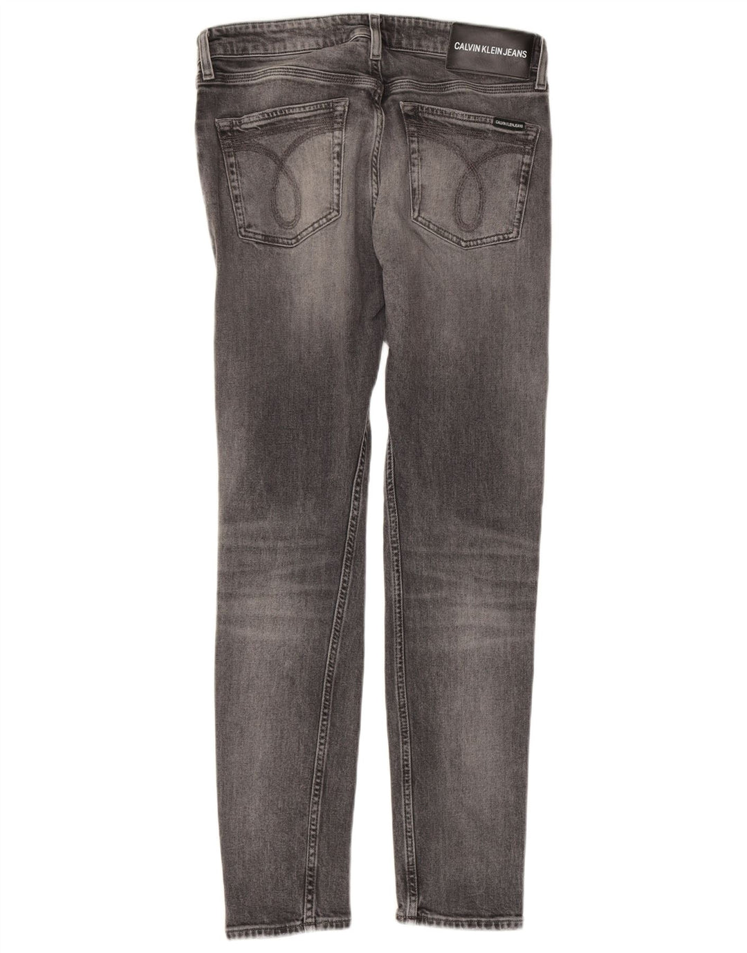 CALVIN KLEIN Blugi skinny pentru femei W31 L32 bumbac gri