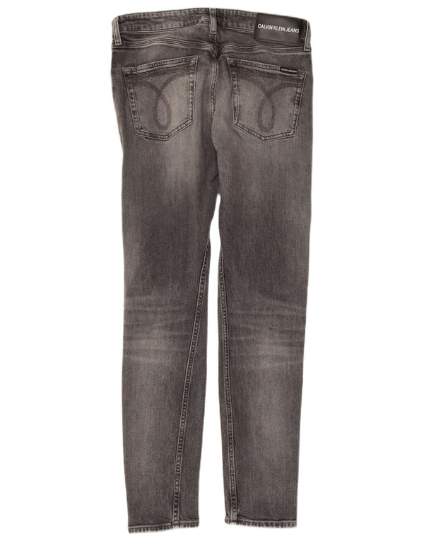 CALVIN KLEIN Blugi skinny pentru femei W31 L32 bumbac gri