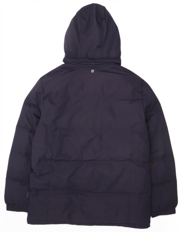 Jachetă căptușită cu glugă pentru bărbați Mountain Warehouse UK 40, mare, bleumarin