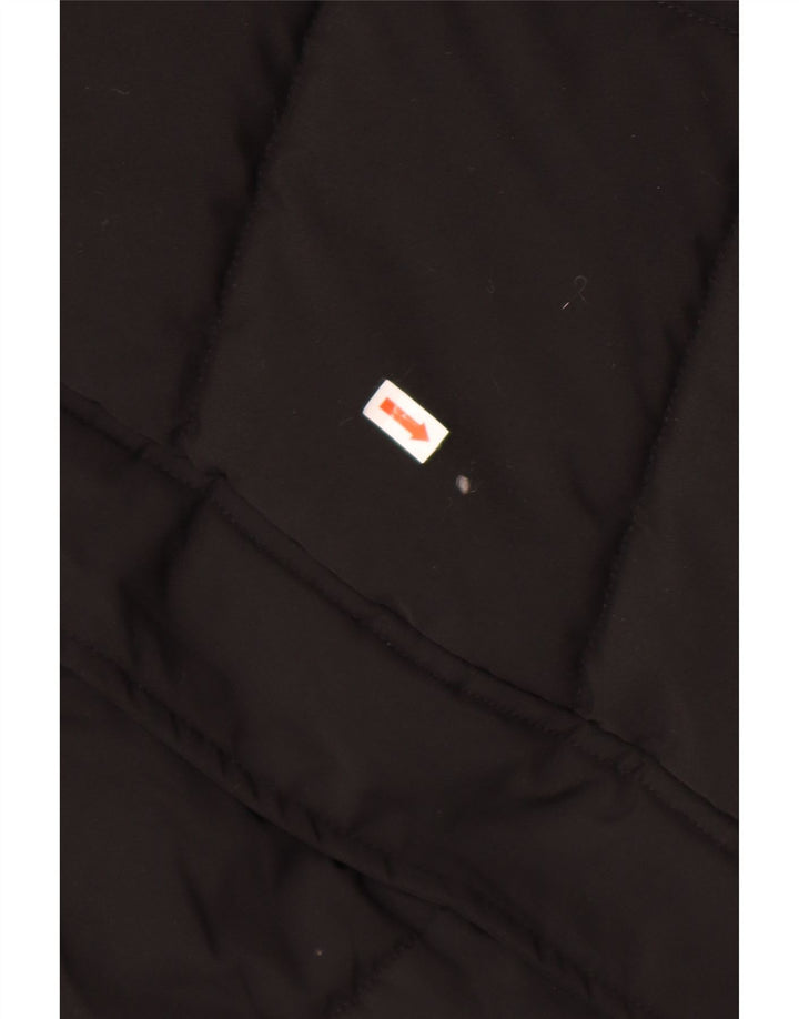 Jachetă parka grafică cu glugă Superdry pentru femei UK 14 Medium Black Winter