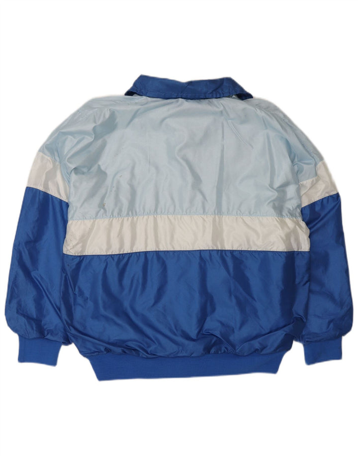Jachetă de trening supradimensionată pentru femei Vintage IT 44 Medium Blue Colorblock