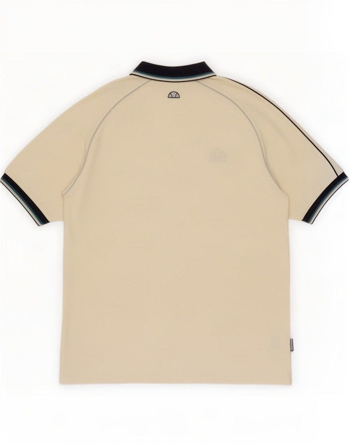 Tricou polo pentru bărbați Ellesse, mare din bumbac alb