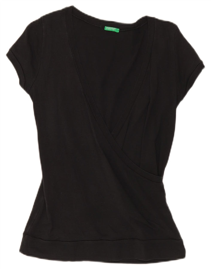 Bluză Benetton pentru femei UK 10 Small Black