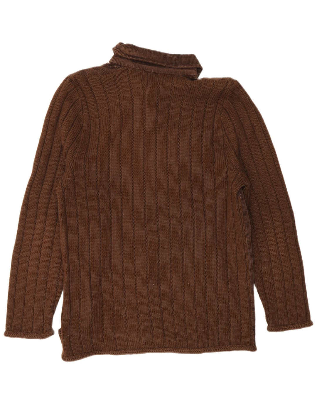 Pulover cardigan vintage pentru femei UK 14 mare maro