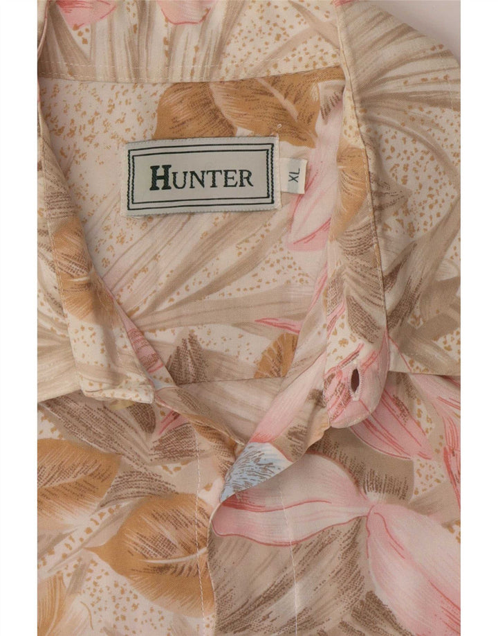 Cămașă cu mânecă scurtă pentru bărbați Hunter XL, multicoloră, florală