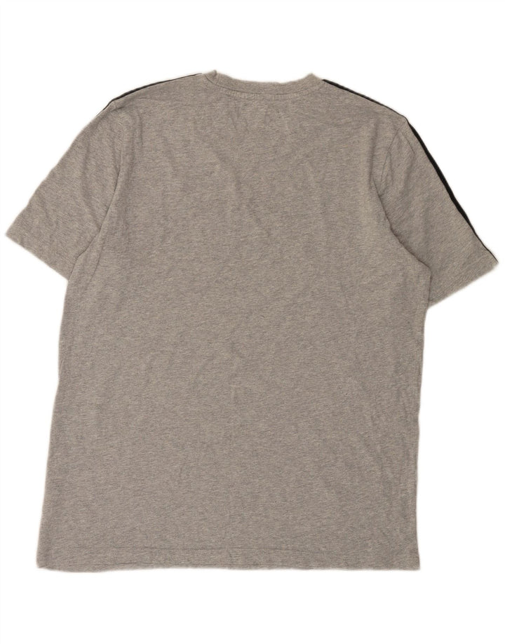 Tricou pentru bărbați Adidas Top Mediu Gri Pete Bumbac