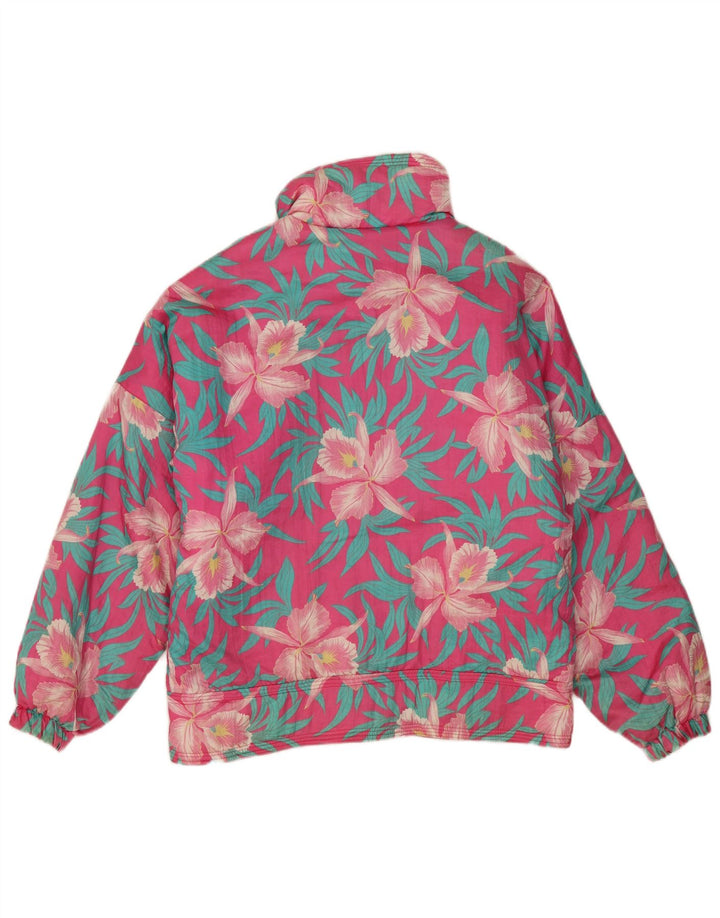 Jachetă de vânt pentru femei Peralp UK 18 XL roz floral
