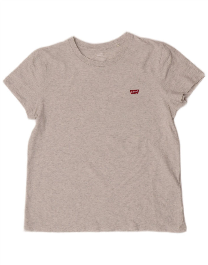Tricou pentru femei Levi's Top UK 12 Medium Gri Bumbac