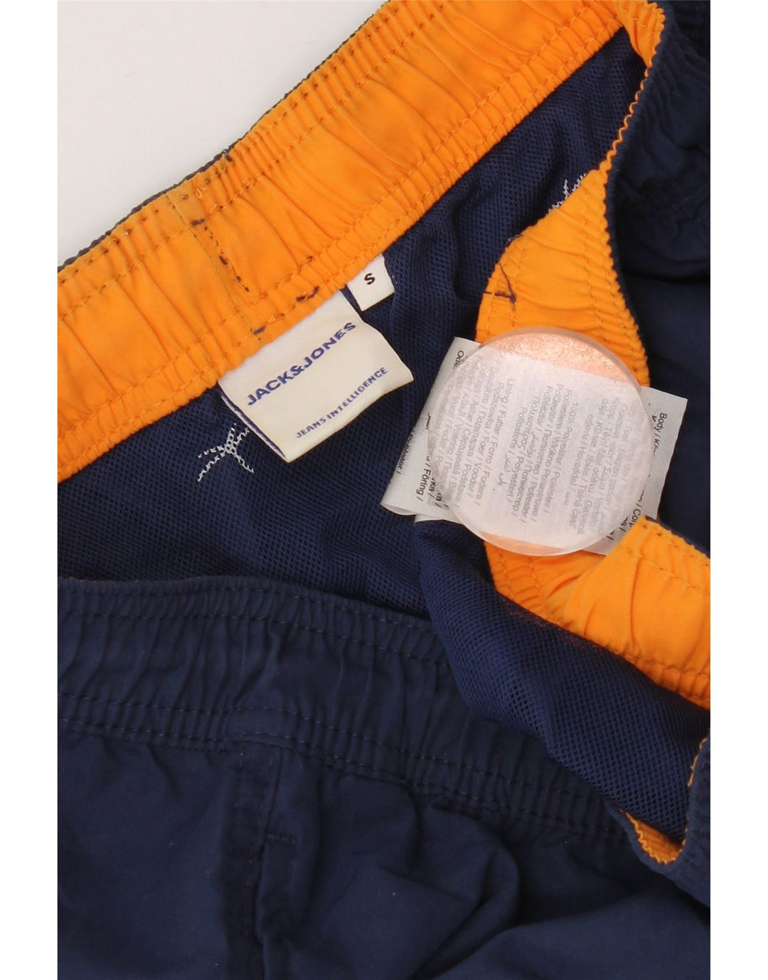 Pantaloni scurți de înot Jack & Jones pentru bărbați, poliester mici, albastru
