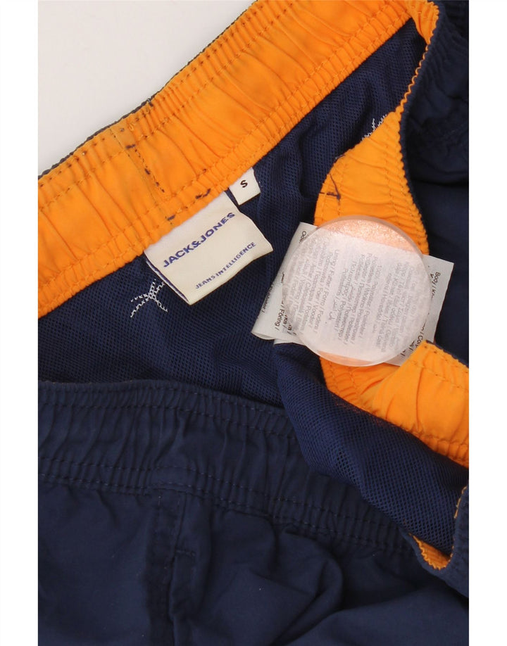 Pantaloni scurți de înot Jack & Jones pentru bărbați, poliester mici, albastru