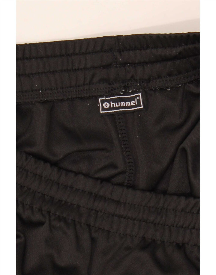 Pantaloni de trening grafic pentru bărbați Hummel XL poliester negru