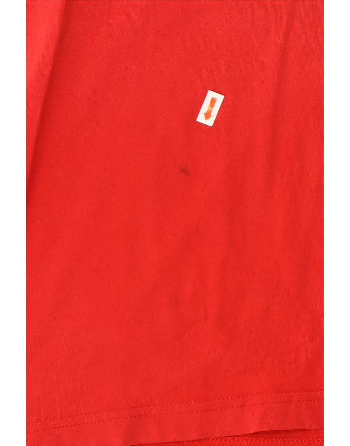 Tricou Tommy Hilfiger pentru femei Top 2XL bumbac roșu