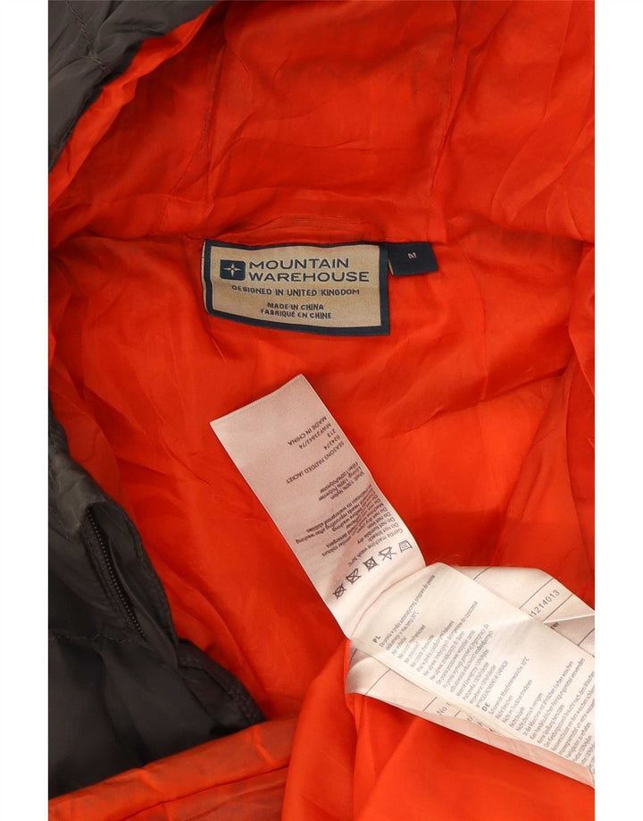 Jachetă căptușită cu glugă pentru bărbați Mountain Warehouse UK 38 Medium Gri Colorblock