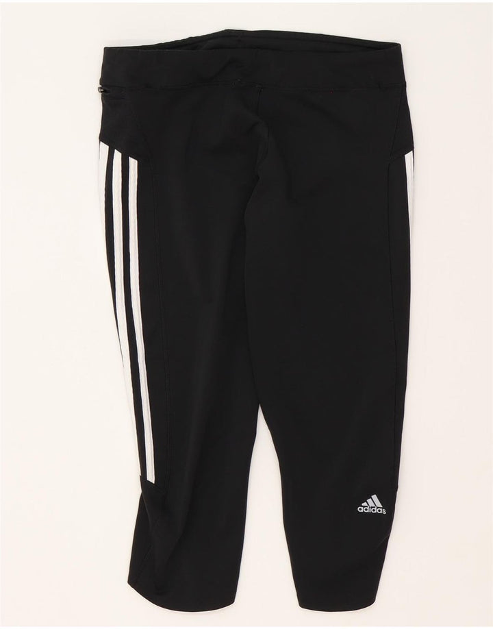 Leggings Adidas Climalite Capri pentru femei UK 16 Poliester negru mare