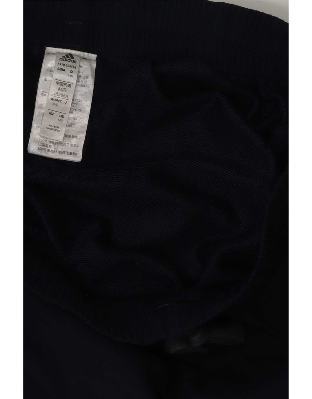 Pantaloni scurți sport Adidas pentru bărbați, poliester mediu bleumarin