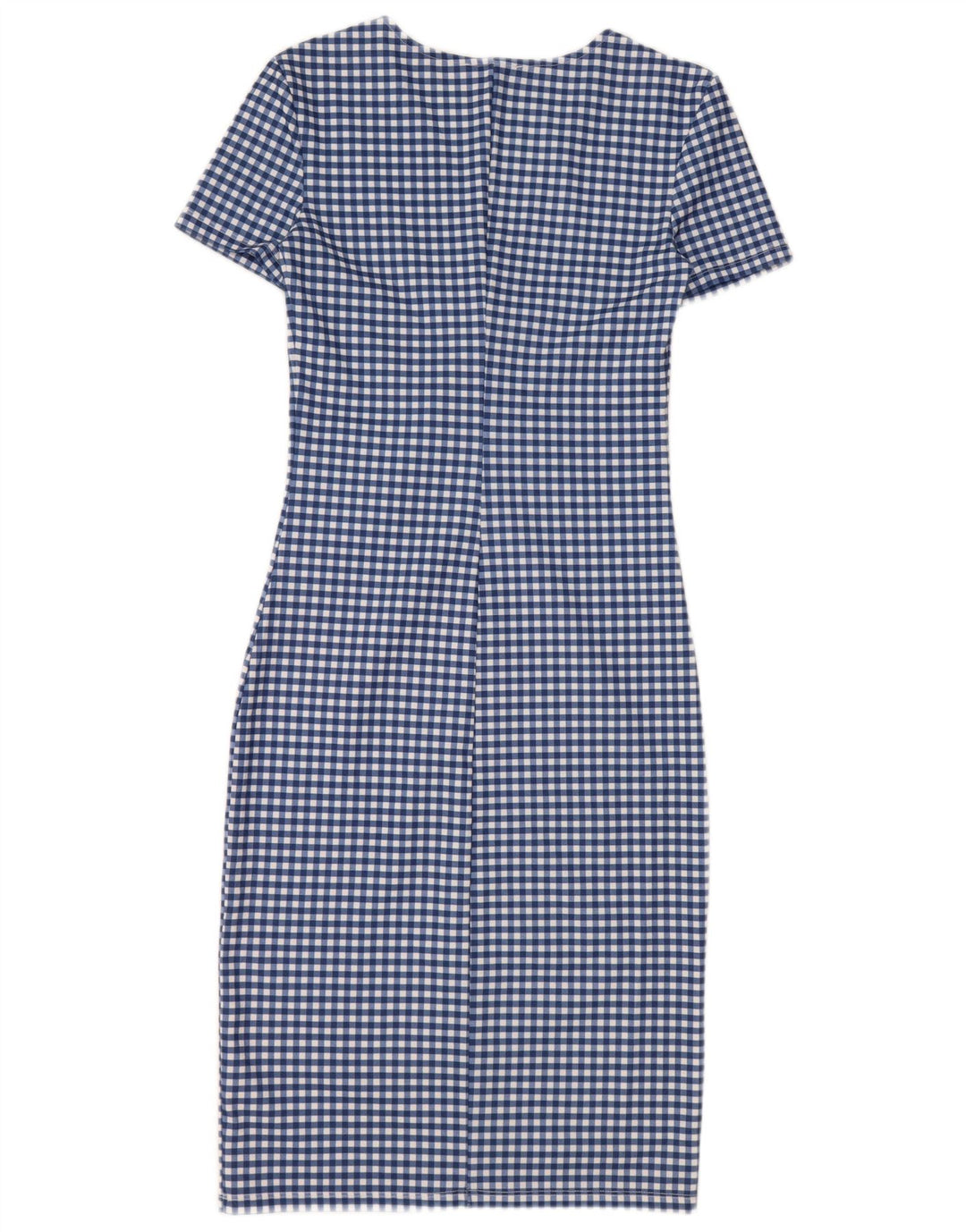 Rochie Bodycon pentru Damă Zara UK 8 Mic Albastru Gingham Poliester