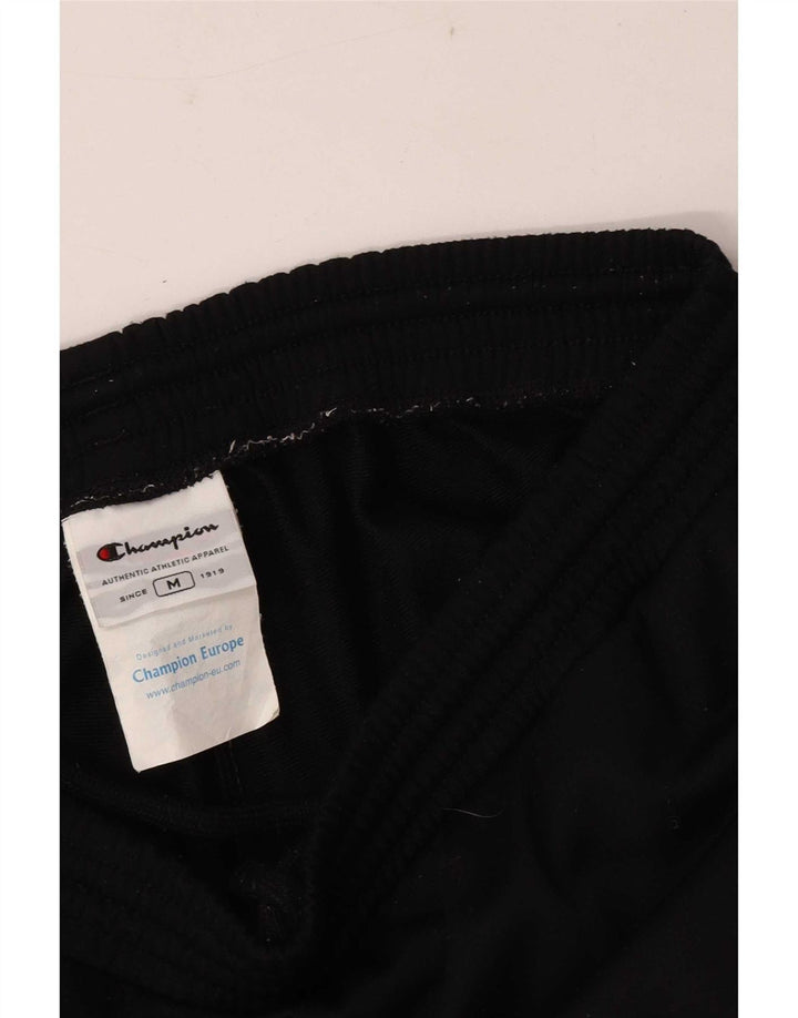Pantaloni de trening pentru bărbați Champion Pantaloni de jogging Poliester mediu negru