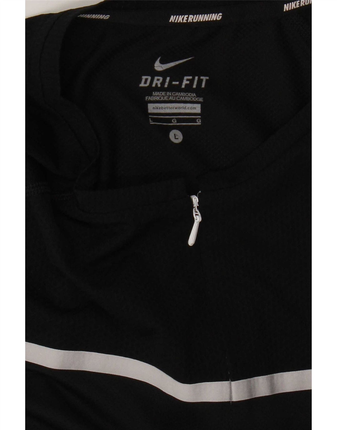 Vesta Nike Dri Fit pentru femei UK 16 Large Negru