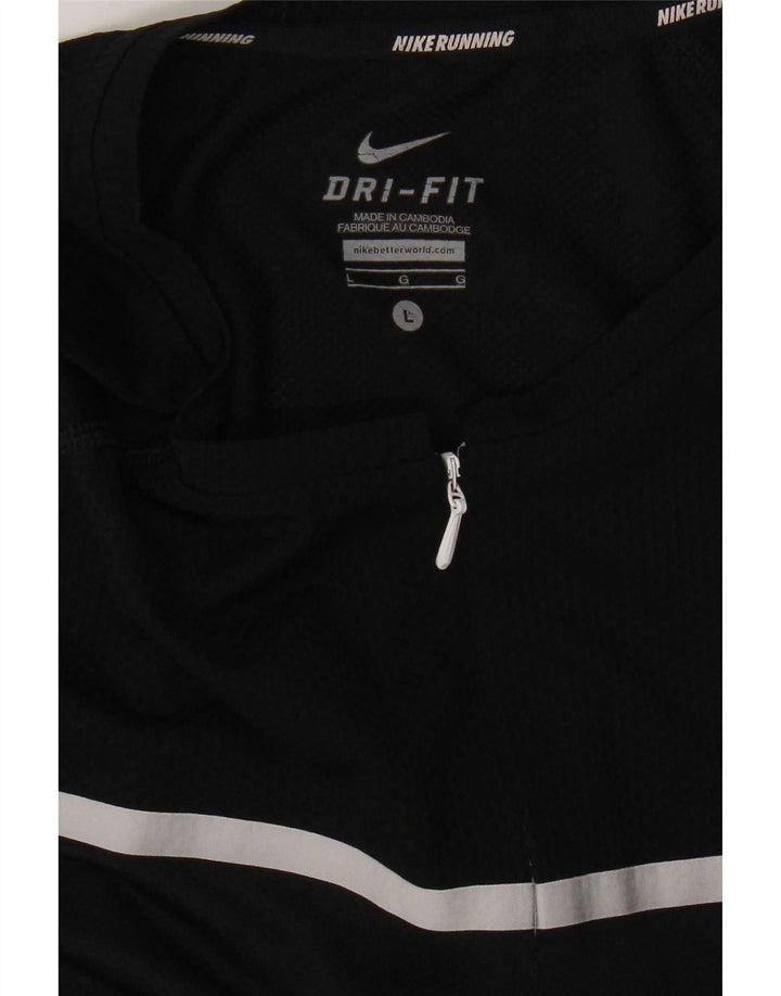 Vesta Nike Dri Fit pentru femei UK 16 Large Negru