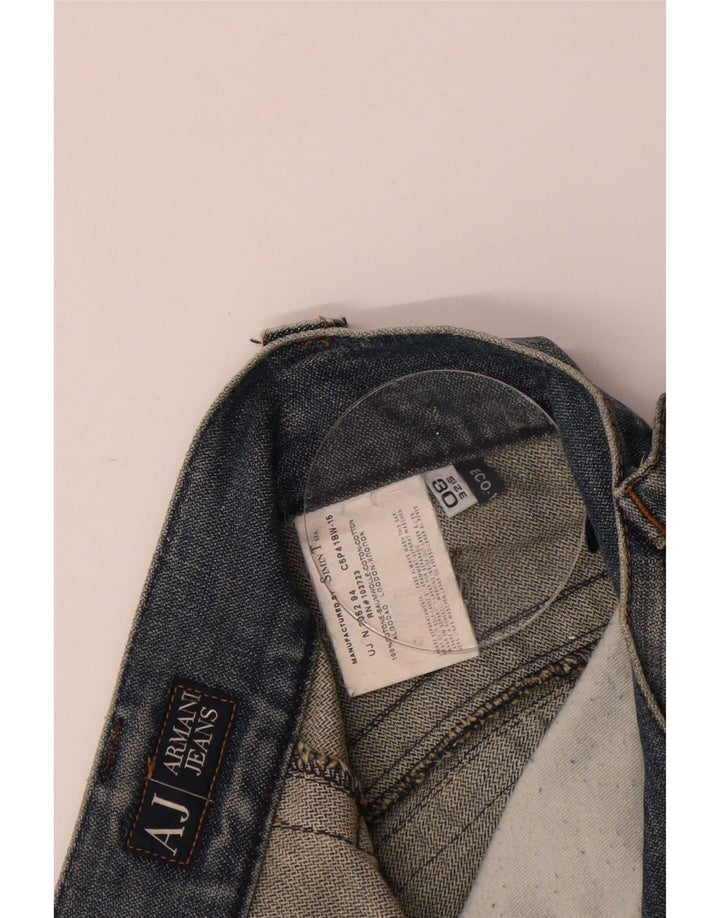 Blugi evazați pentru femei Armani W30 L33 Bumbac albastru