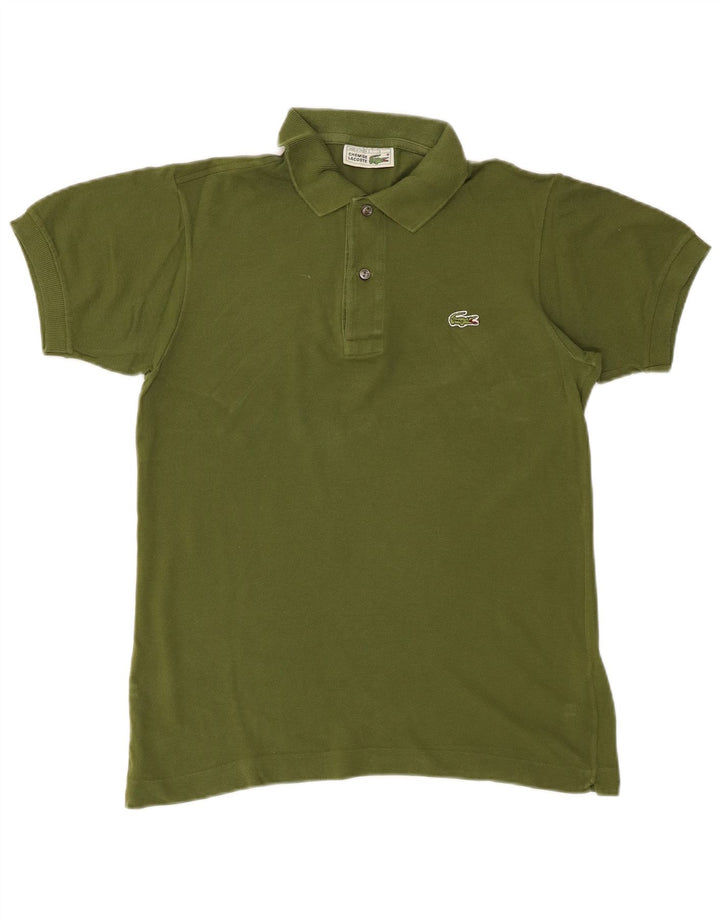 Tricou polo LACOSTE pentru bărbați, mărimea 3, bumbac kaki mic