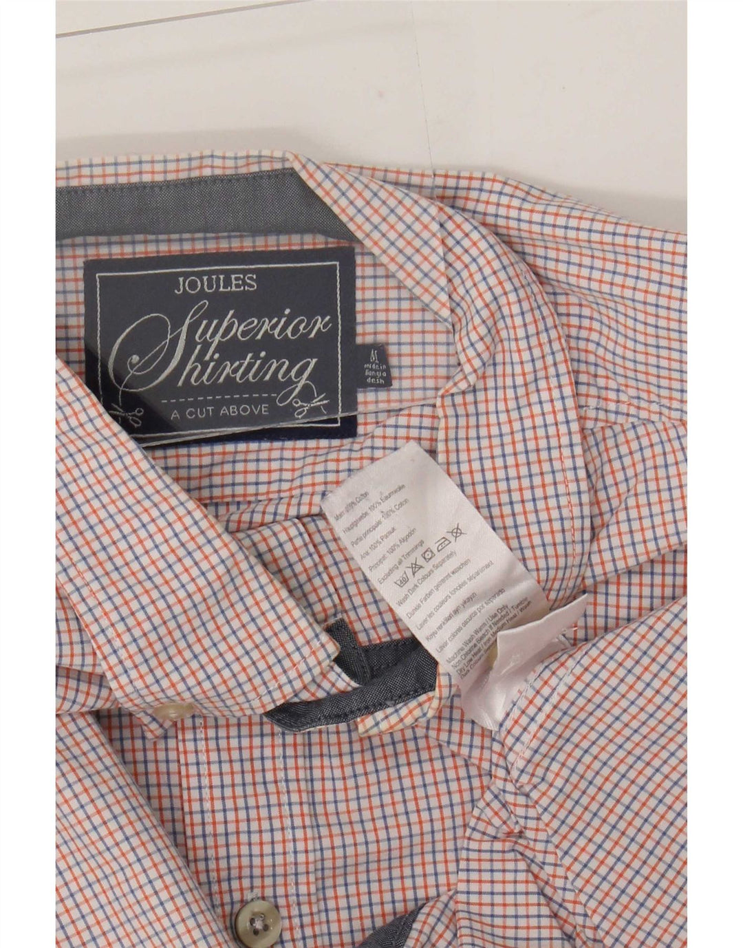 Joules Cămașă pentru bărbați Medium Multicolor Gingham Bumbac