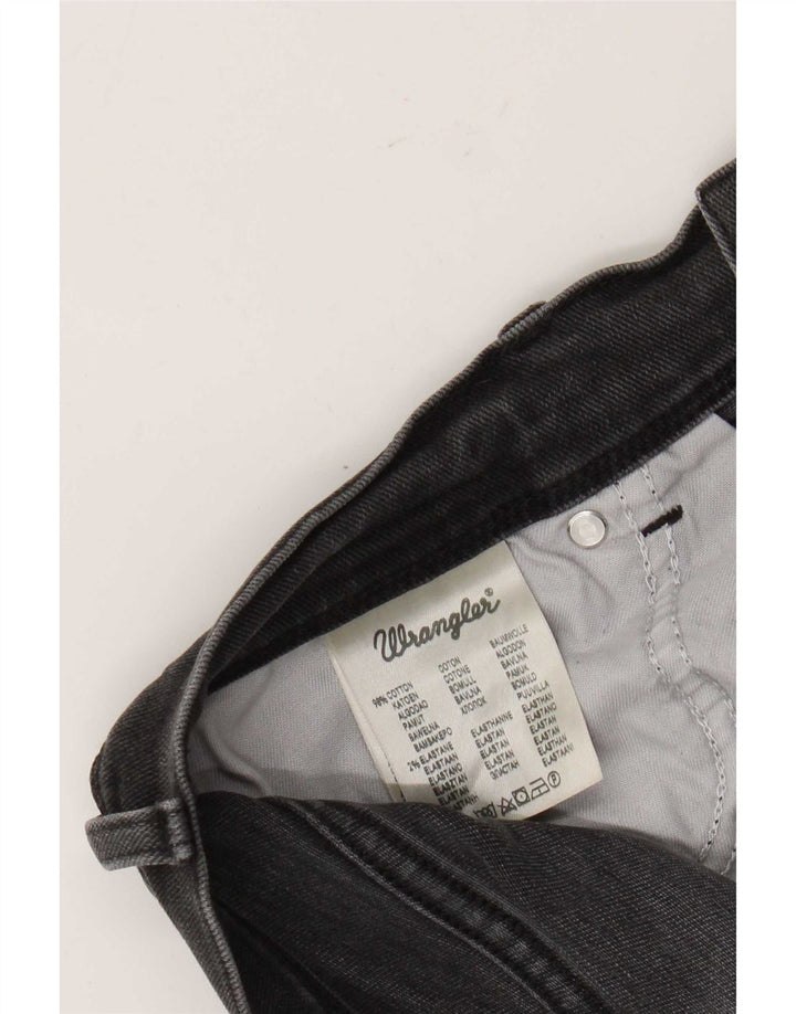 Blugi drepte pentru bărbați Wrangler Texas W33 L32 bumbac gri