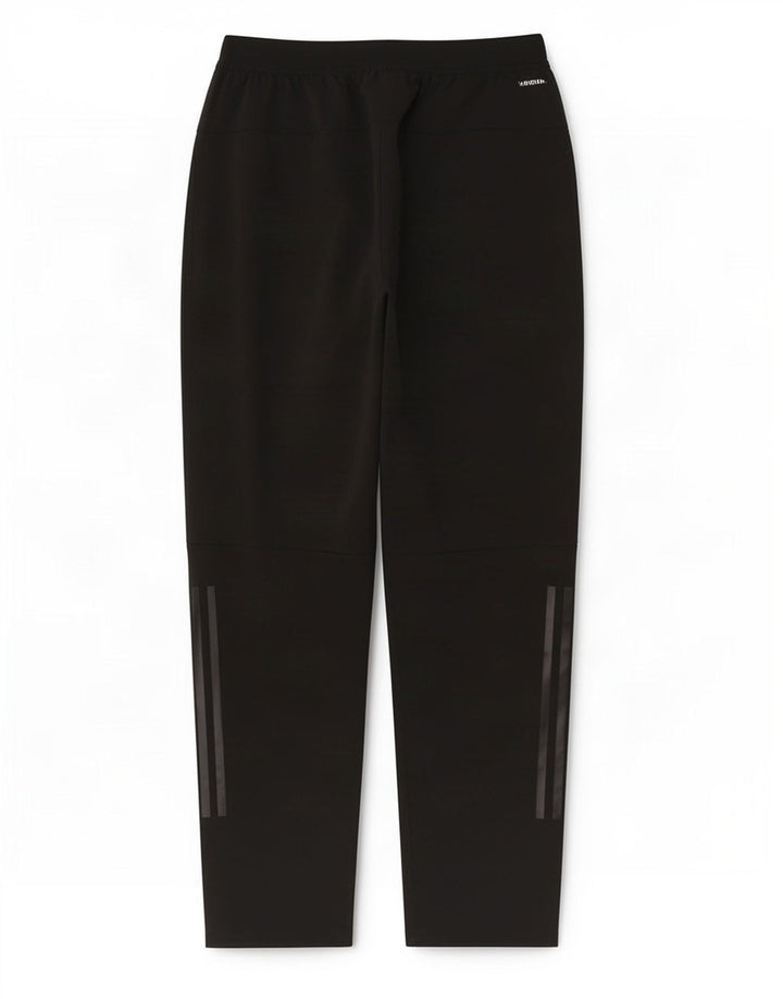 Pantaloni de trening Adidas pentru bărbați Joggeri poliester mediu negru