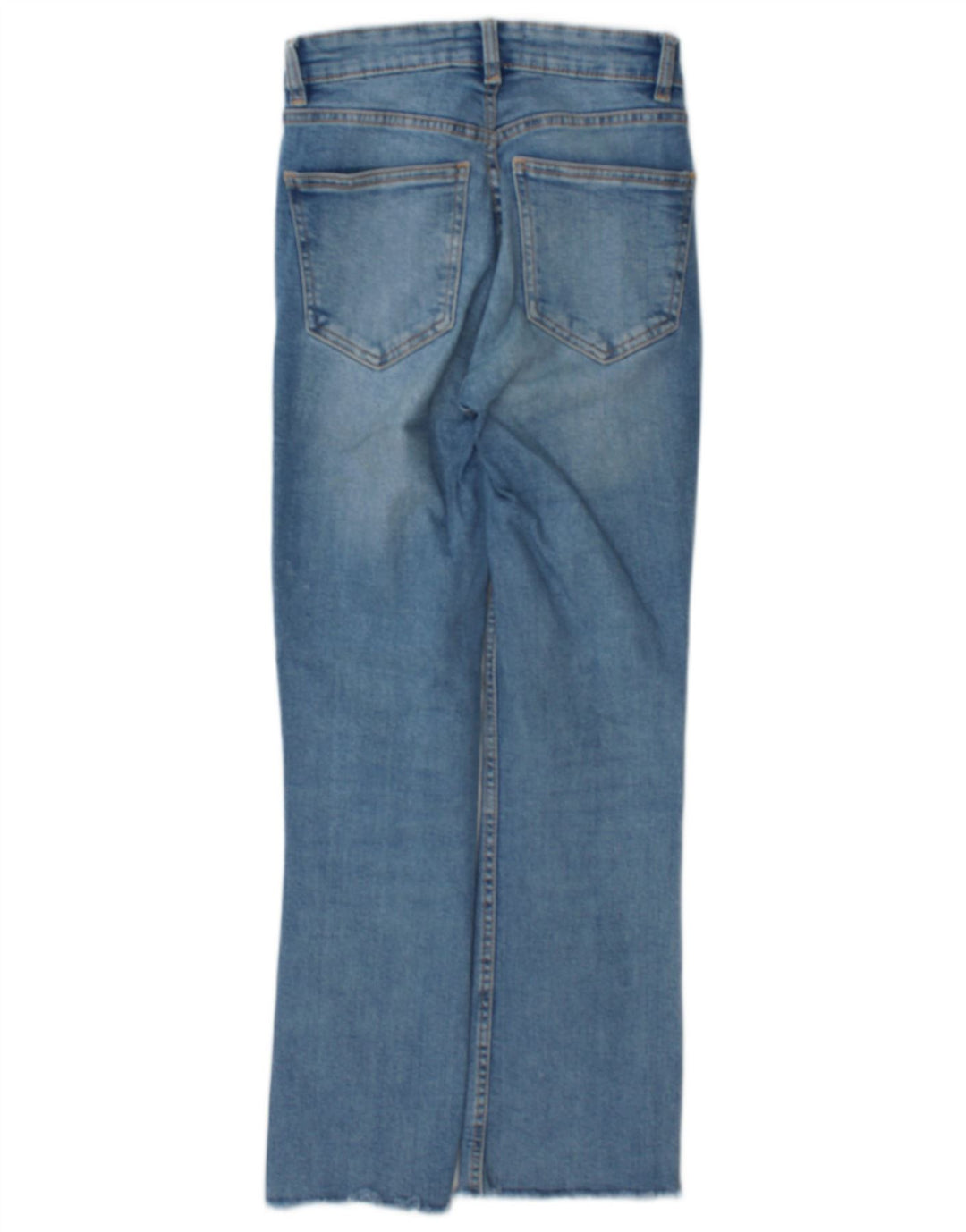 Blugi Zara Femei Bootcut EU 34 2XS L24 L26 Bumbac Albastru