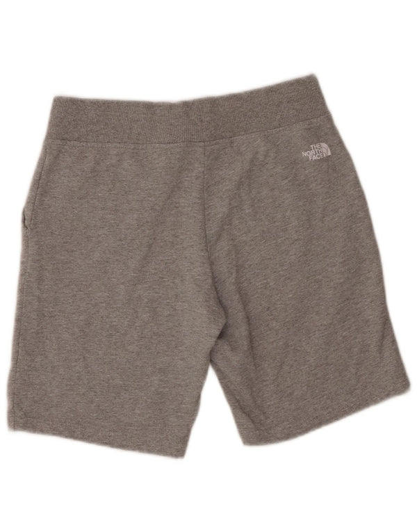 Pantaloni scurți sport pentru băieți The North Face 11-12 ani, mari, gri, bumbac cu pete