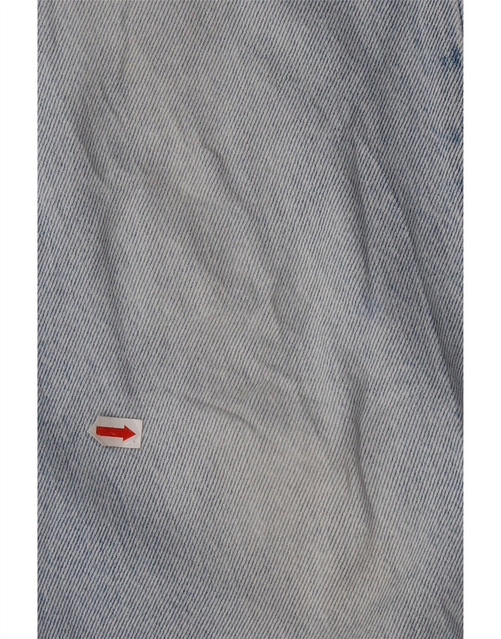 Blugi drepti pentru femei Levi's Ribcage W25 L29 Bumbac albastru
