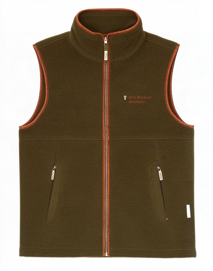 Gilet pentru bărbați Schoffel Fleece UK 40 Large Kaki Poliester